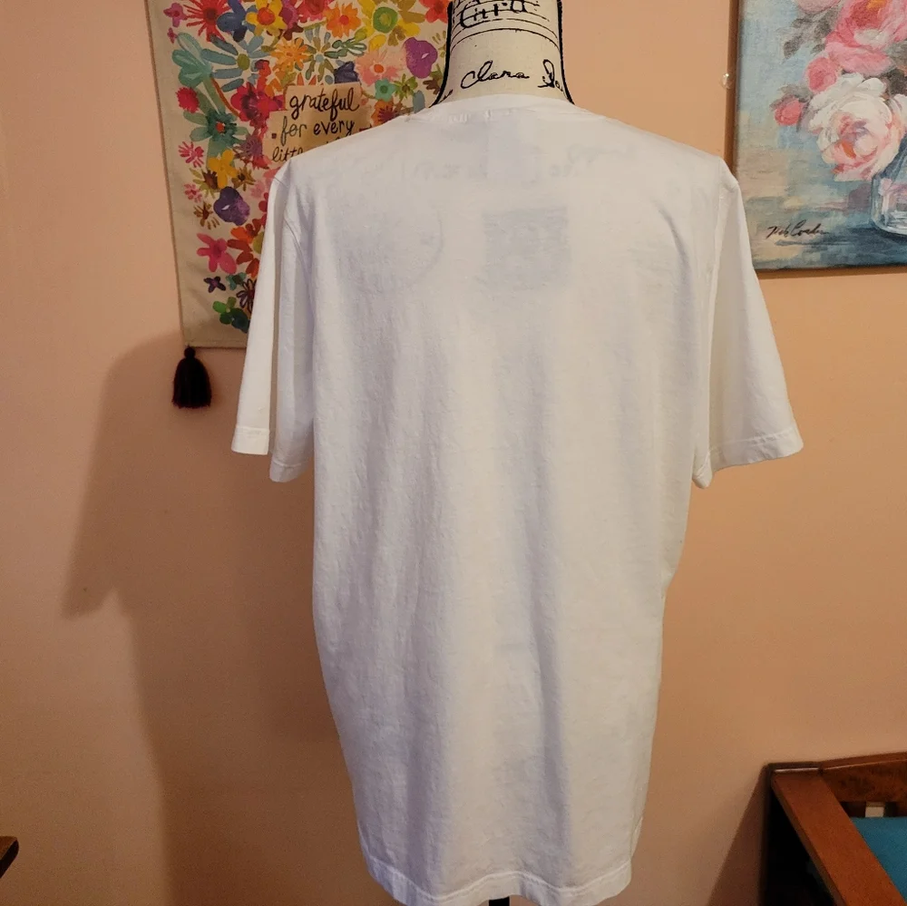 Adidas Trefoil Leopard Print Unisex Tee, Men's L, Women's XL, EUC, Extra Clean